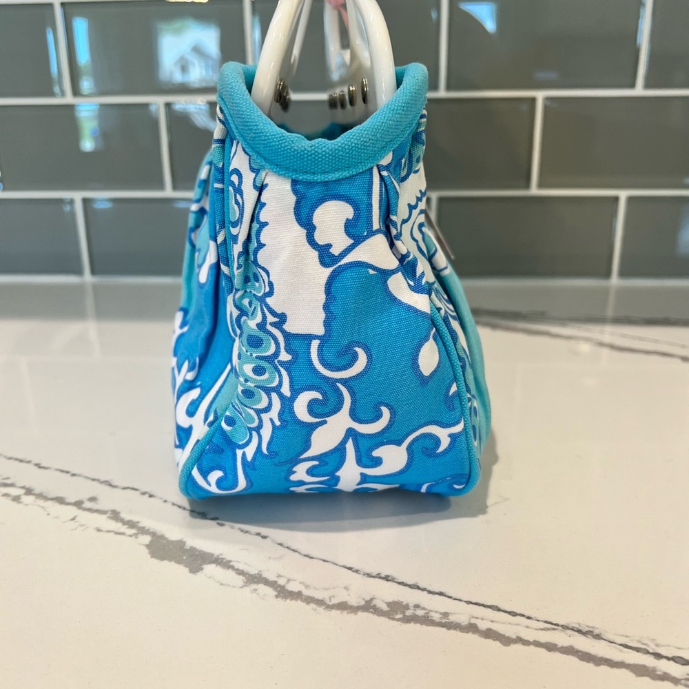 Vintage Lilly Pulitzer “un-Bermuda” bag in “making the rounds” - Picture 7 of 10